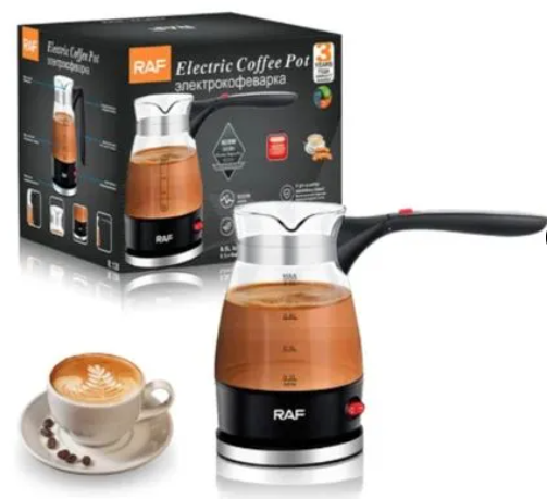 CAFETERA TURCA ELECTRICA DE VIDRIO