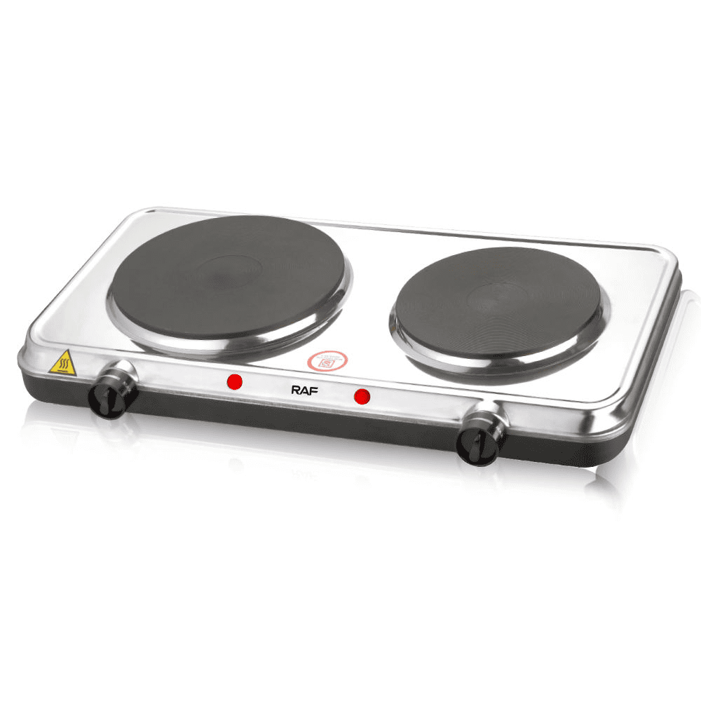 Cocina de Doble Hornilla Eléctrica