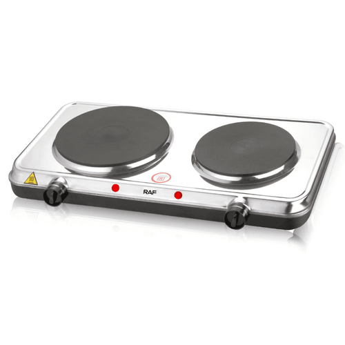 Cocina de Doble Hornilla Eléctrica